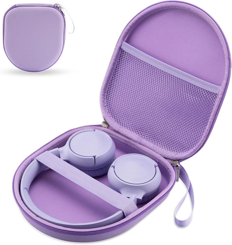 TYSORETY Case Compatible with Tune 520BT 510BT 720BT 770NC 670NC, Sony WH-CH720N WH-CH520 Noise Canceling Wireless Headphones, Portable Travel Headphone Case (Purple) - Image 1